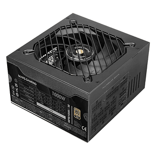MARS GAMING Fuente Alimen.1000W Atx3.1 FullMod Psu