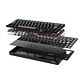 Hiditec teclado Gaming GM1K Switches red - Miniatura 4
