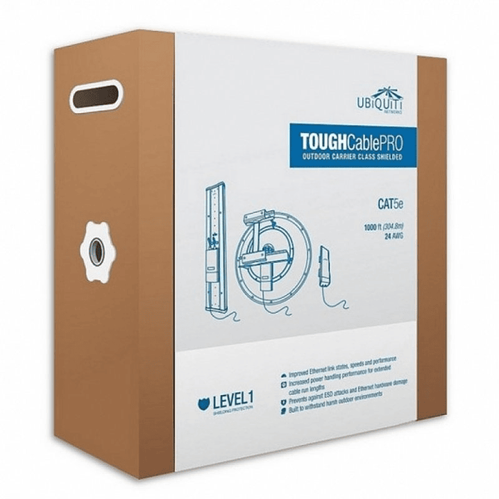 Ubiquiti TC-PRO 5e Blindado Level 1 305Mts 1