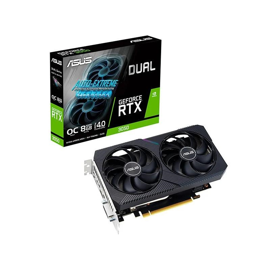 ASUS VGA NVIDIA DUAL RTX 3050 O8G V2 8GB DDR6 1