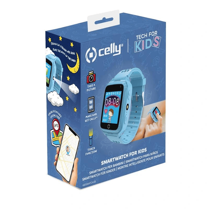 Celly Smartwatch Kids 2G Azul 3