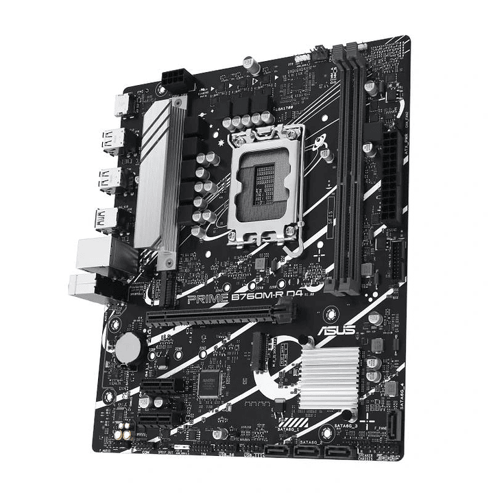 ASUS Placa Base PRIME B760M-R D4 mATX 1700 2