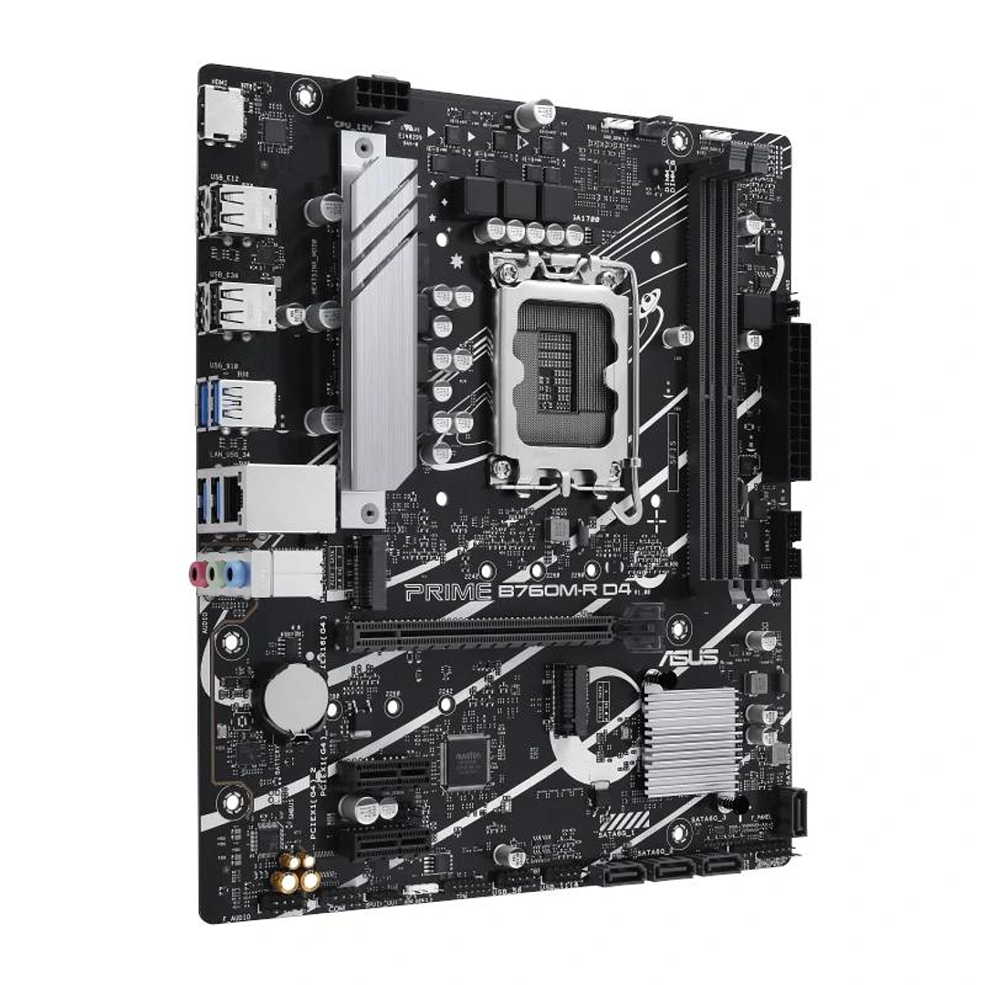 ASUS Placa Base PRIME B760M-R D4 mATX 1700 3
