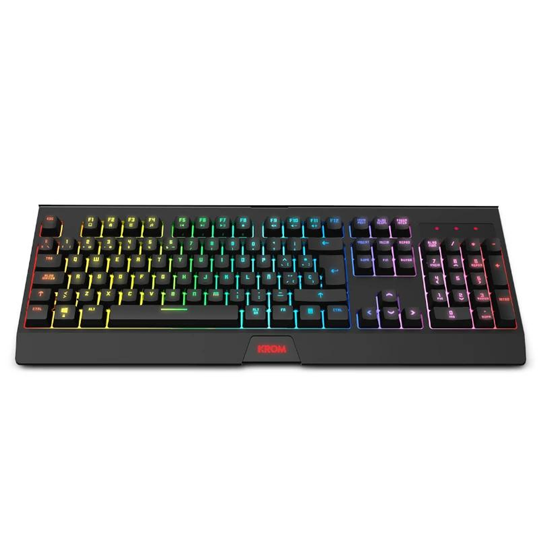KROM KABALA  | Kit Teclado y Ratón Wireless RGB SP 2