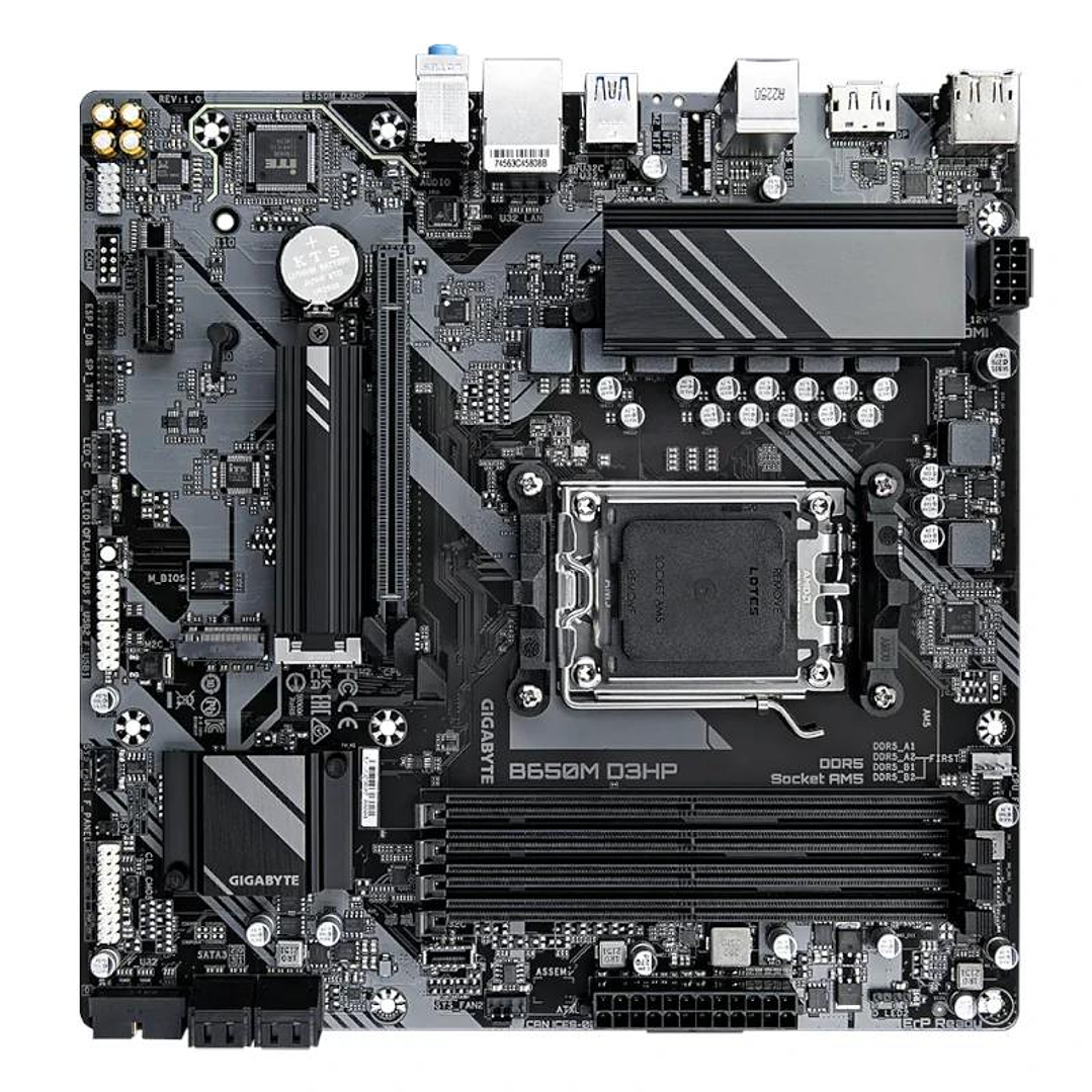 Gigabyte Placa Base B650M D3HP AM5 3