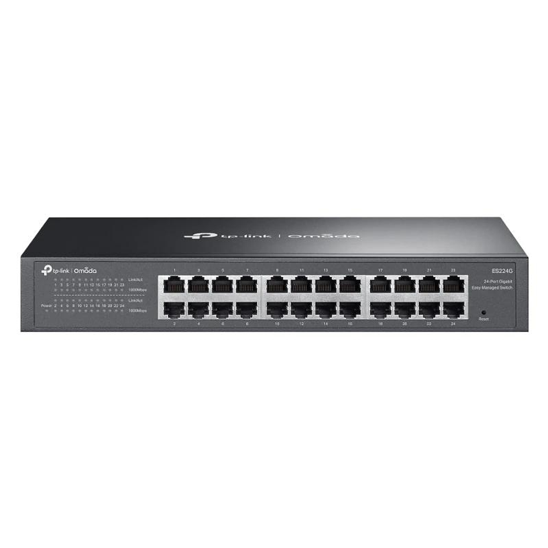 TP-Link ES224G Switch 24xGbE Metal 1U 1