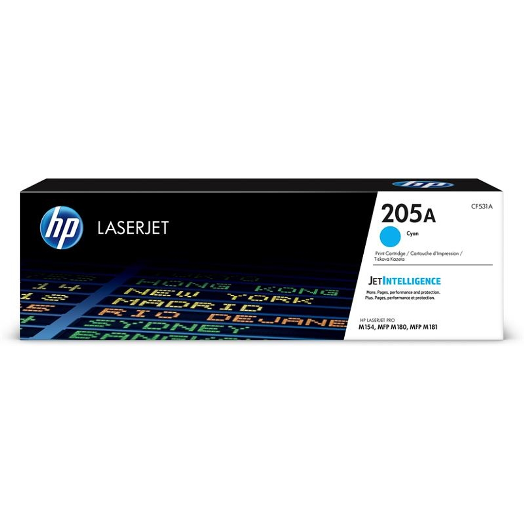 HP Tóner 205A Cyan 1