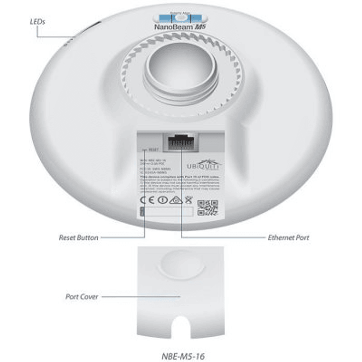 Ubiquiti NanoBeam M NBE-M5-19 5GHz 19dBi 3