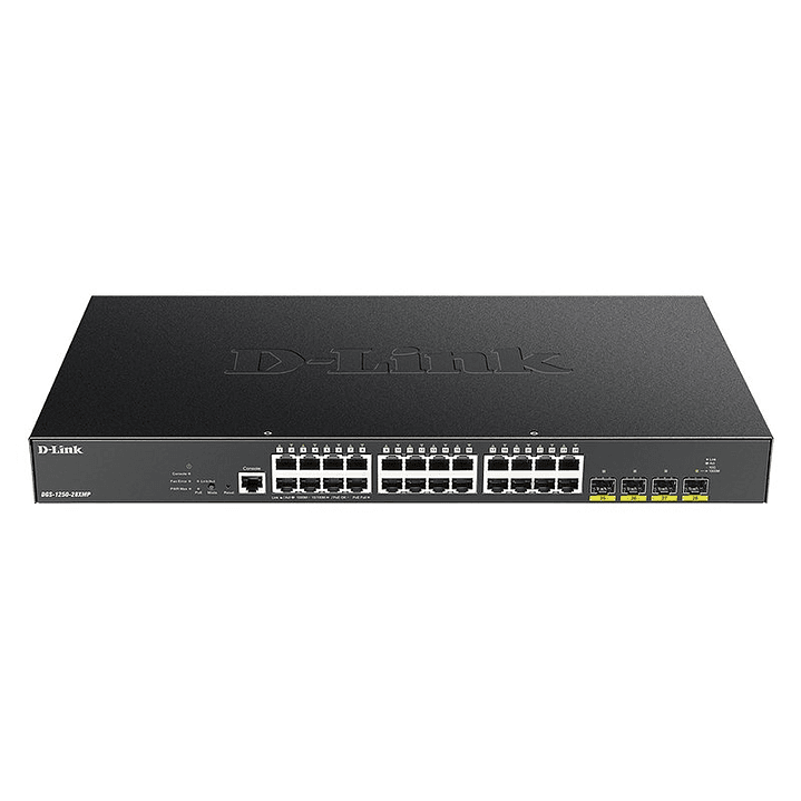 D-Link DGS-1250-28XMP/E Switch 24xGb PoE 4x10Gb 1