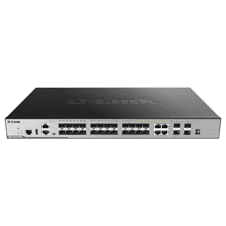D-Link DGS-3630-28SC/SI Switch L3 24xSFP 4x10GbE 1