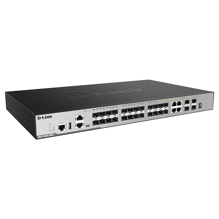 D-Link DGS-3630-28SC/SI Switch L3 24xSFP 4x10GbE 2