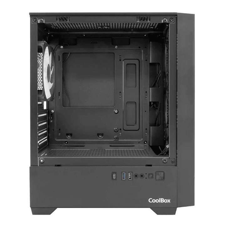 Coolbox Caja Gaming MATX GM200 F.Mesh S.FTE ARGB N 4