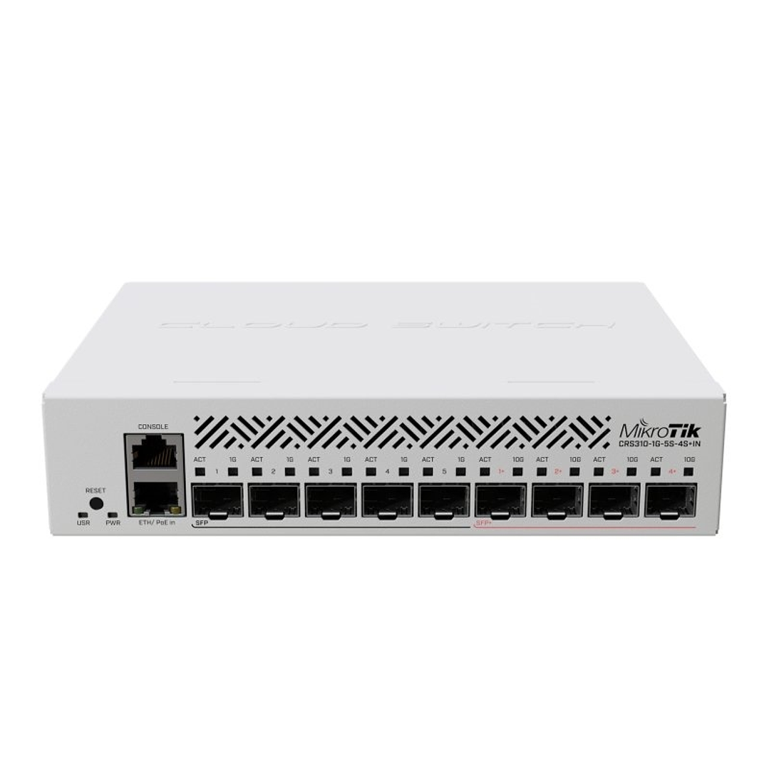 MikroTik CRS310-1G-5S-4S+IN Switch 5xSFP 4xSFP+ 1