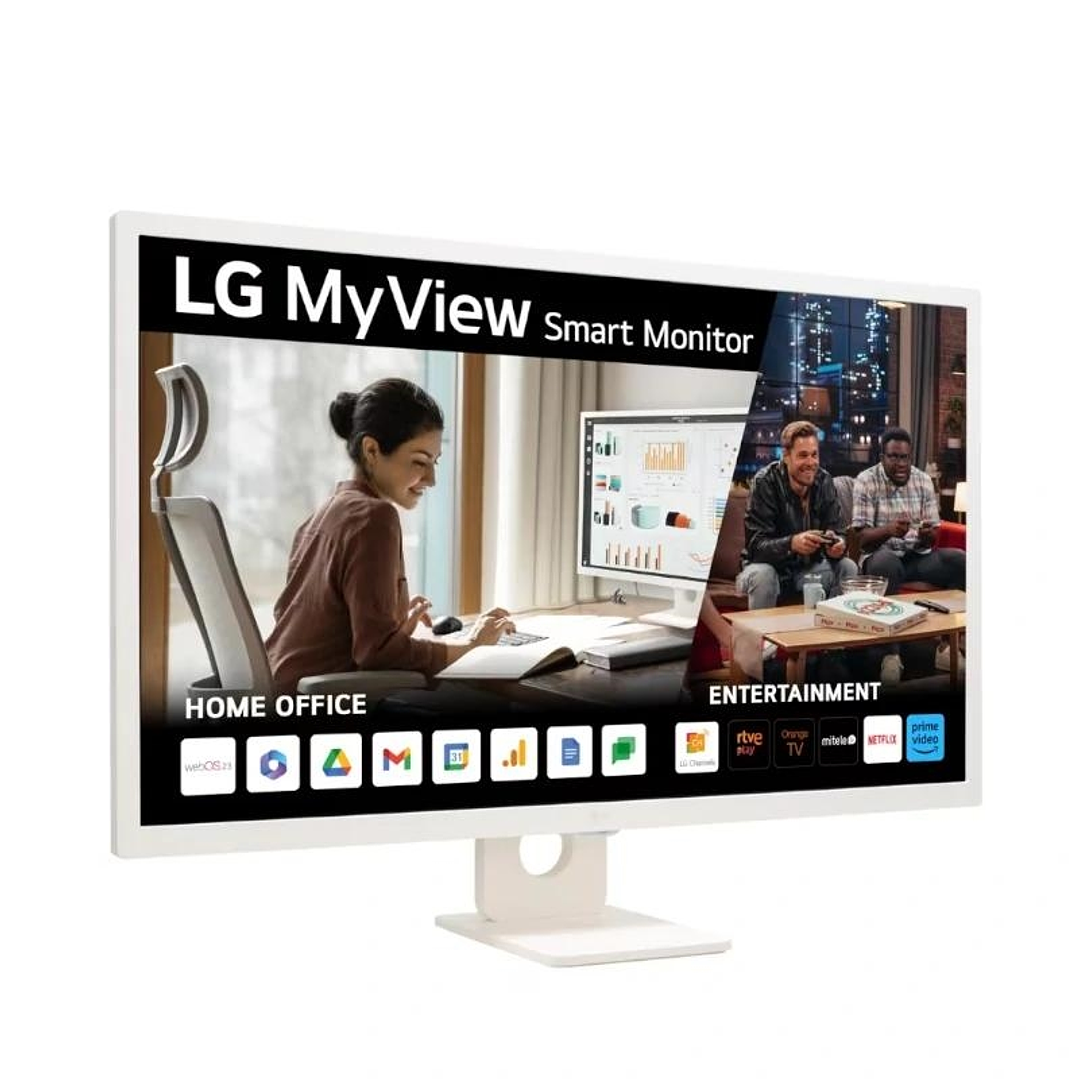 LG 32SR50F-W monitor Smart 32