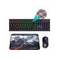 Hiditec Combo Gaming GK400 Tecl+Rat+Alfombrilla - thumbnail 1
