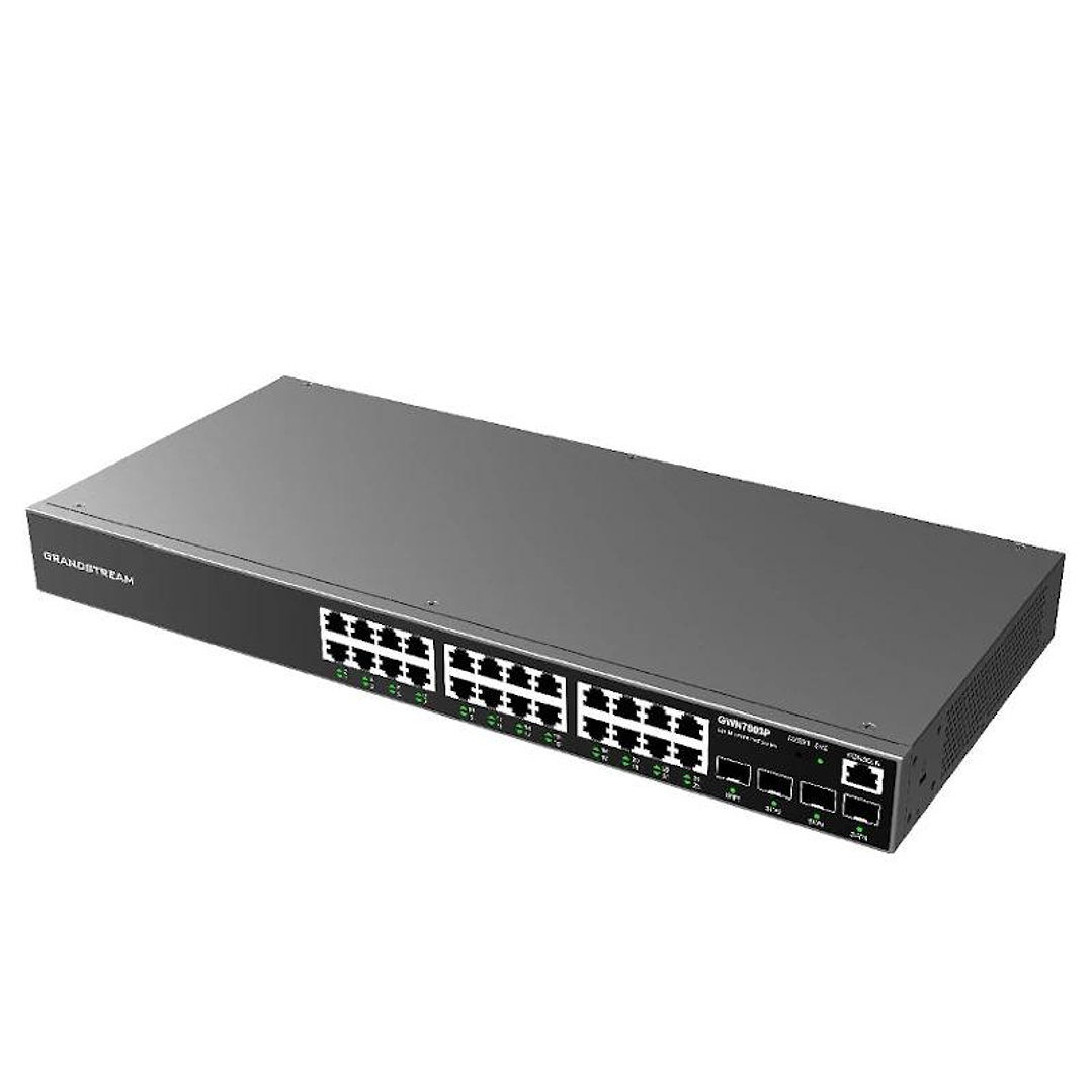 Grandstream GWN7803P Switch 24xGbE PoE 4xSFP 360W 2