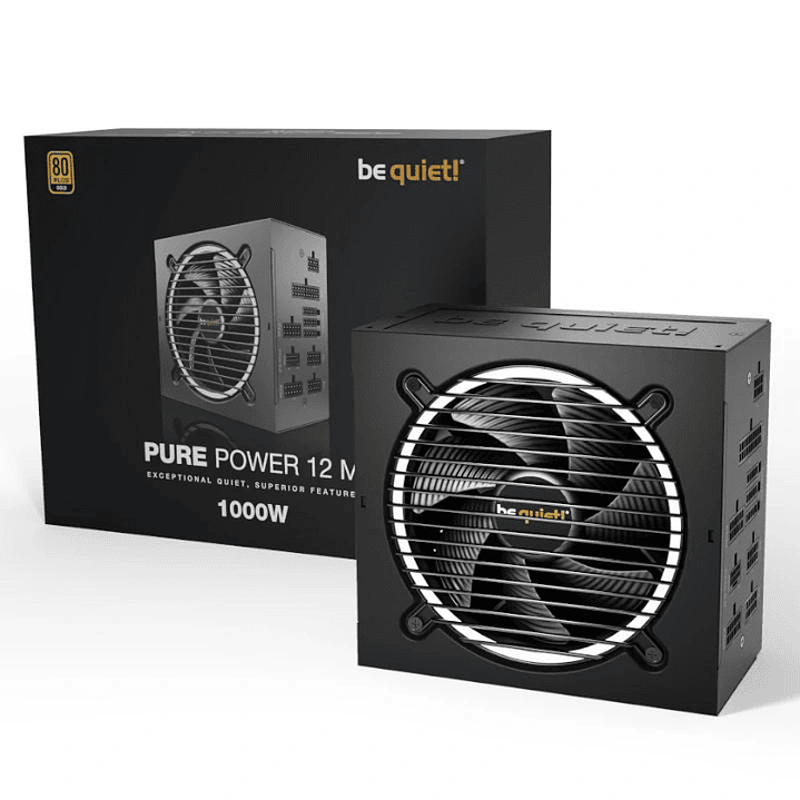 be quiet! Fuente Pure Power 12 M 1000W Gold 1