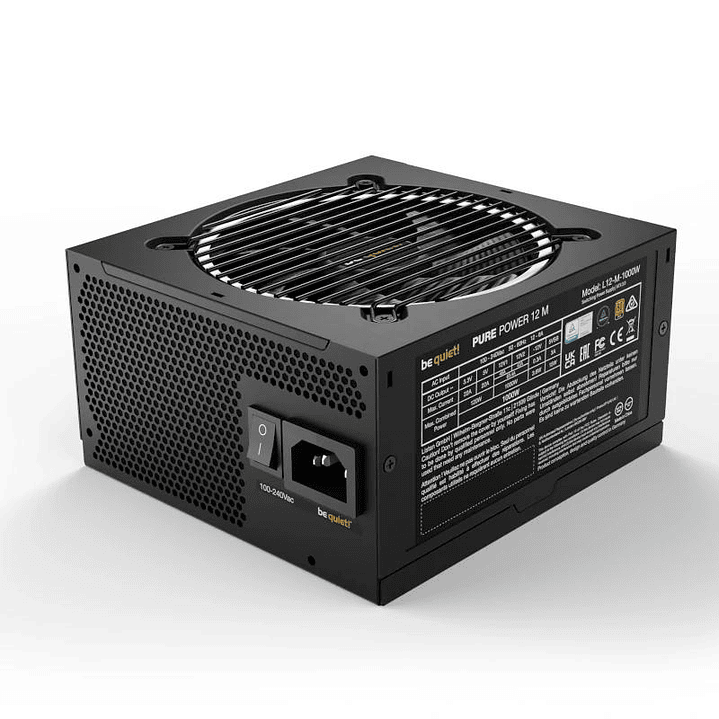 be quiet! Fuente Pure Power 12 M 1000W Gold 3