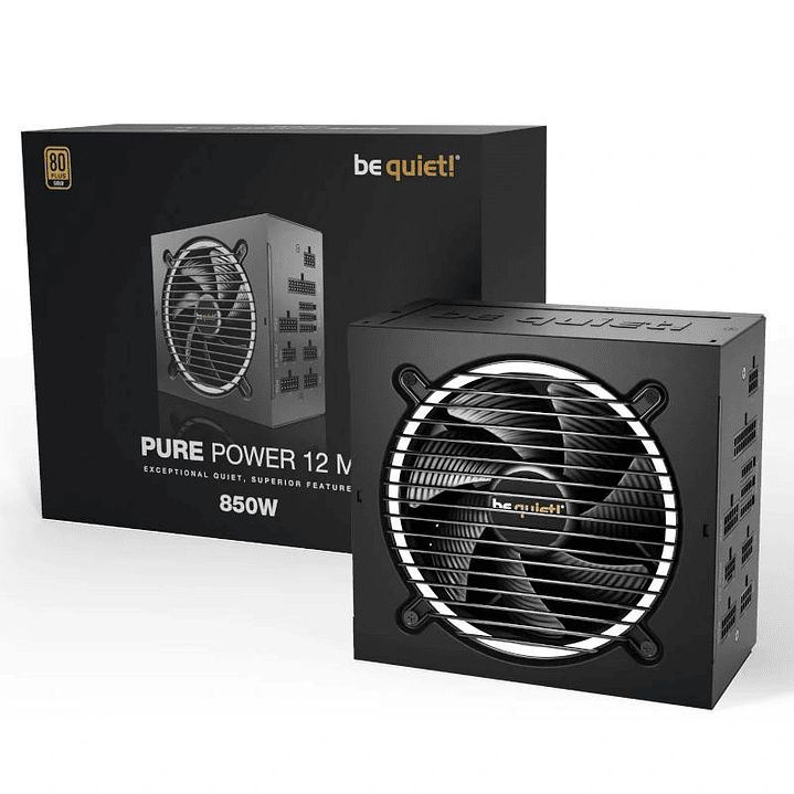 be quiet! FuentePure Power 12 M 850W Gold 1