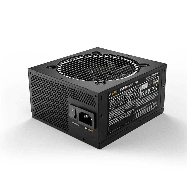 be quiet! FuentePure Power 12 M 850W Gold 3
