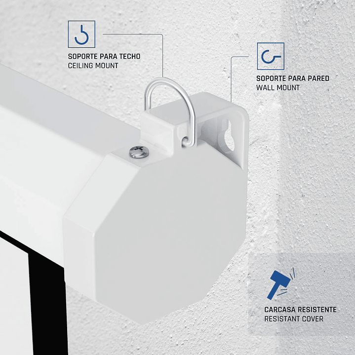 iggual Pantalla manual 16:9 72