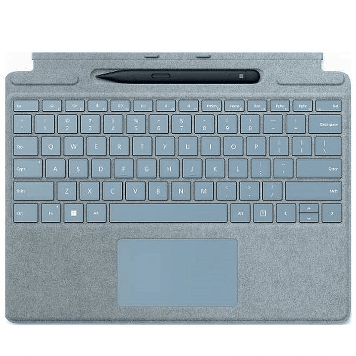 Microsoft TypeCover Pro8-9-10 CoPilot ES Plata+Pen 1