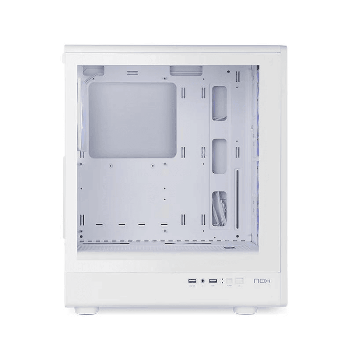 NOX Semitorre INFINITY IOTA ARGB Blanco USB 3.0 2