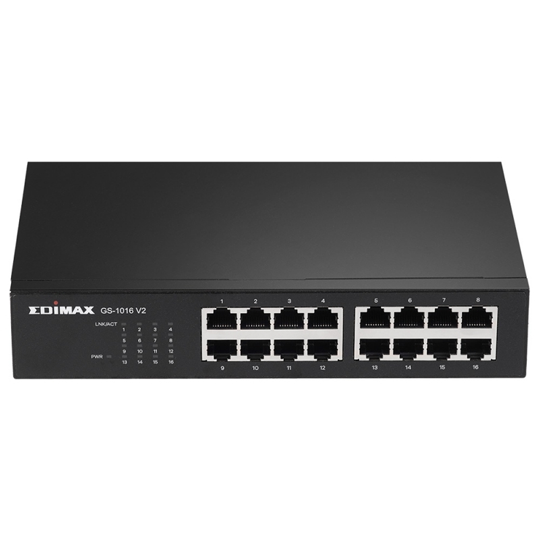 Edimax GS-1016 V2 16-Port GbE Switch Desk/Rack 1