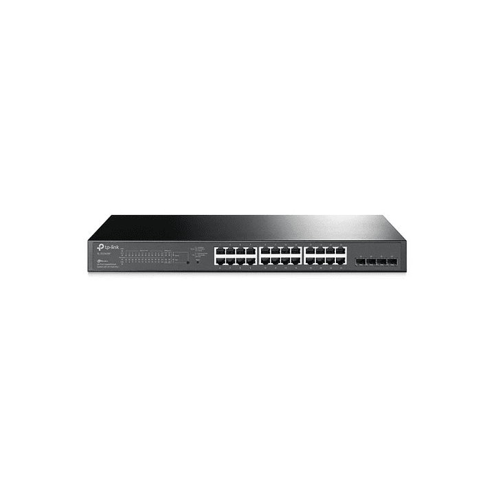 TP-LINK SG2428P Switch 4xGB 24xPoE+ Enrackable 1