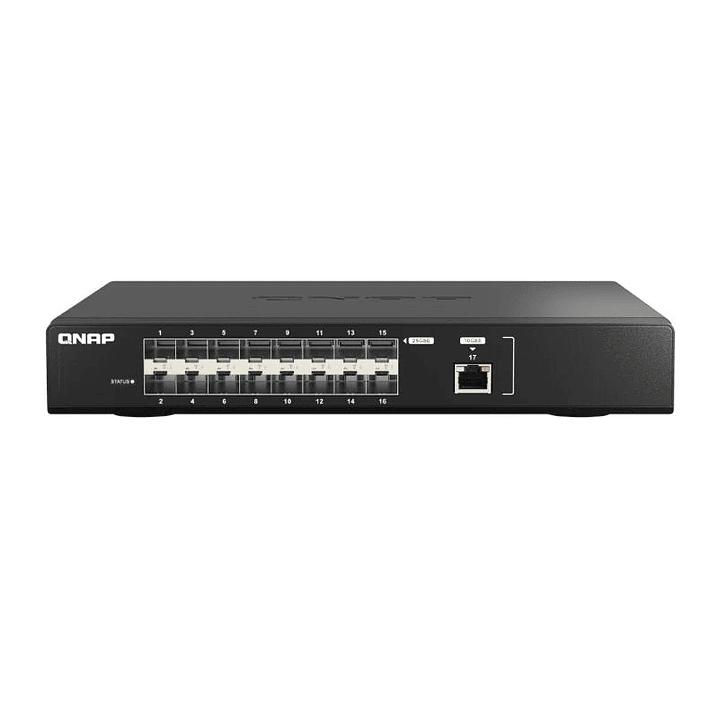 QNAP QSW-M5216-1T Switch 16x25GbE SFP28 1xGbE 1