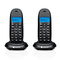 MOTOROLA C1002 CB+ Telefono DECT Negro Duo - thumbnail 2