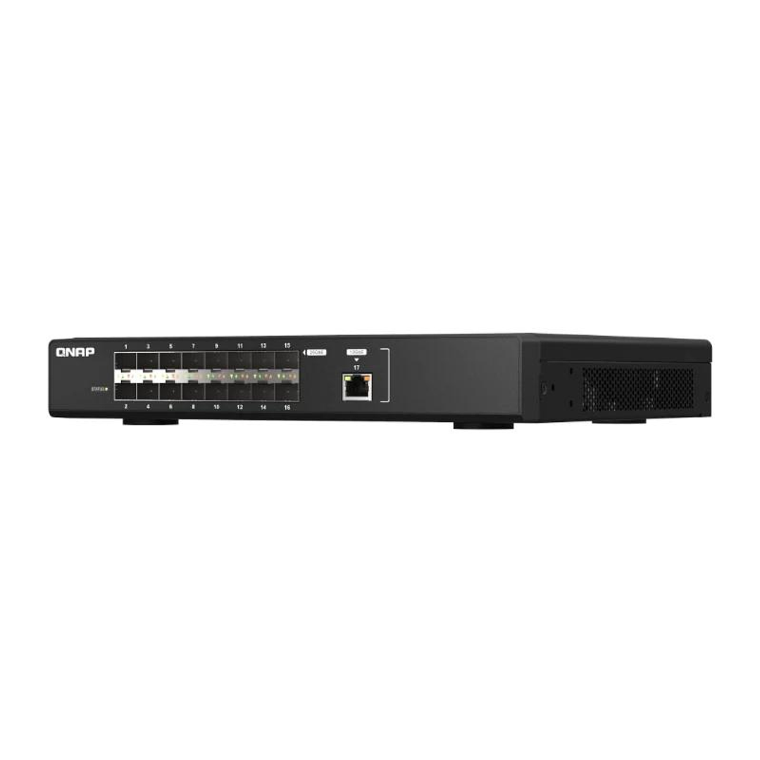 QNAP QSW-M5216-1T Switch 16x25GbE SFP28 1xGbE 3