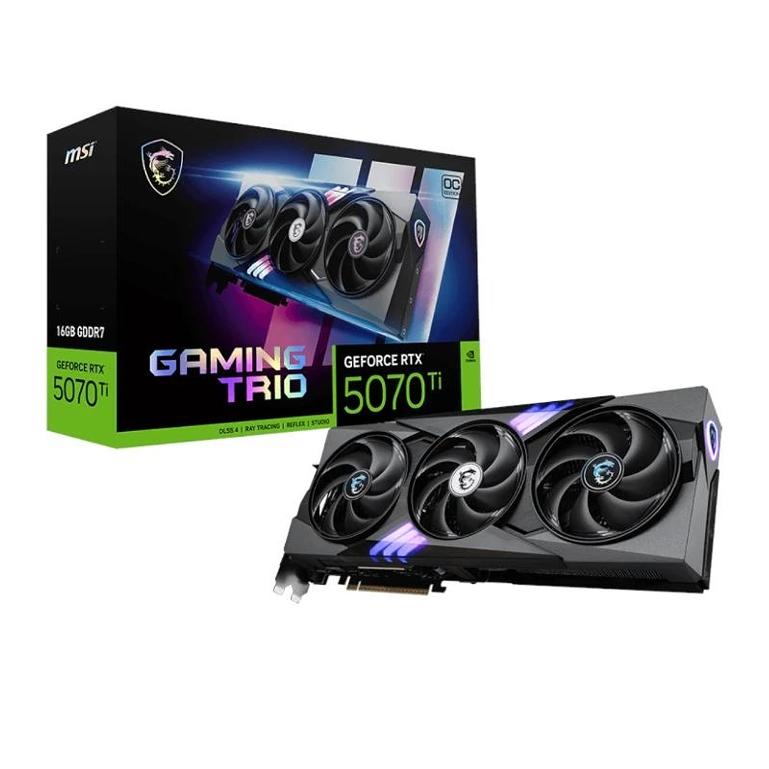 MSI VGA NVIDIA RTX 5070 Ti 16G GAMING TRIO OC 1