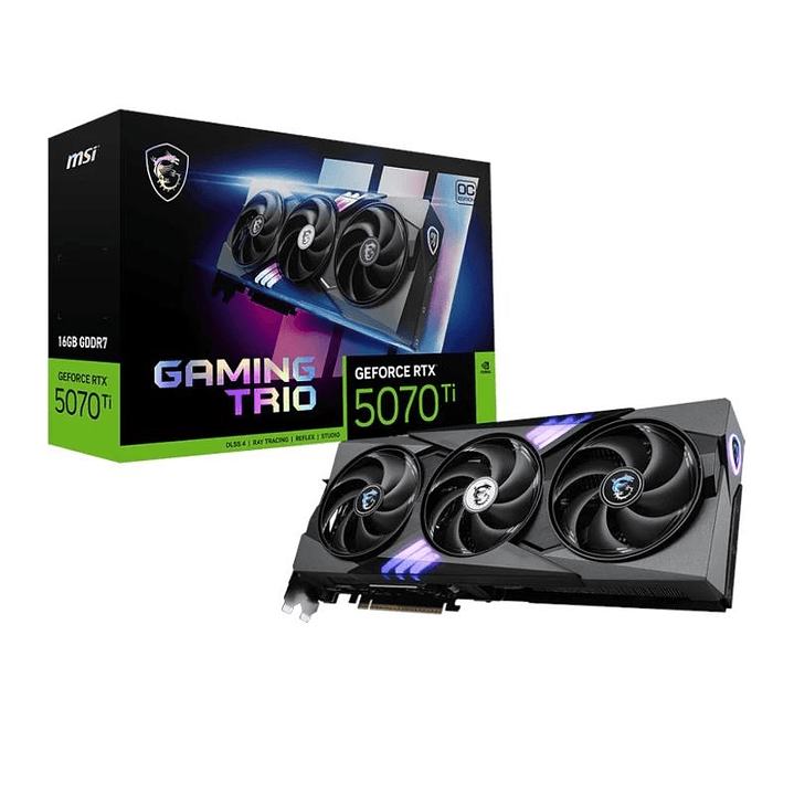 MSI VGA NVIDIA RTX 5070 Ti 16G GAMING TRIO OC 1