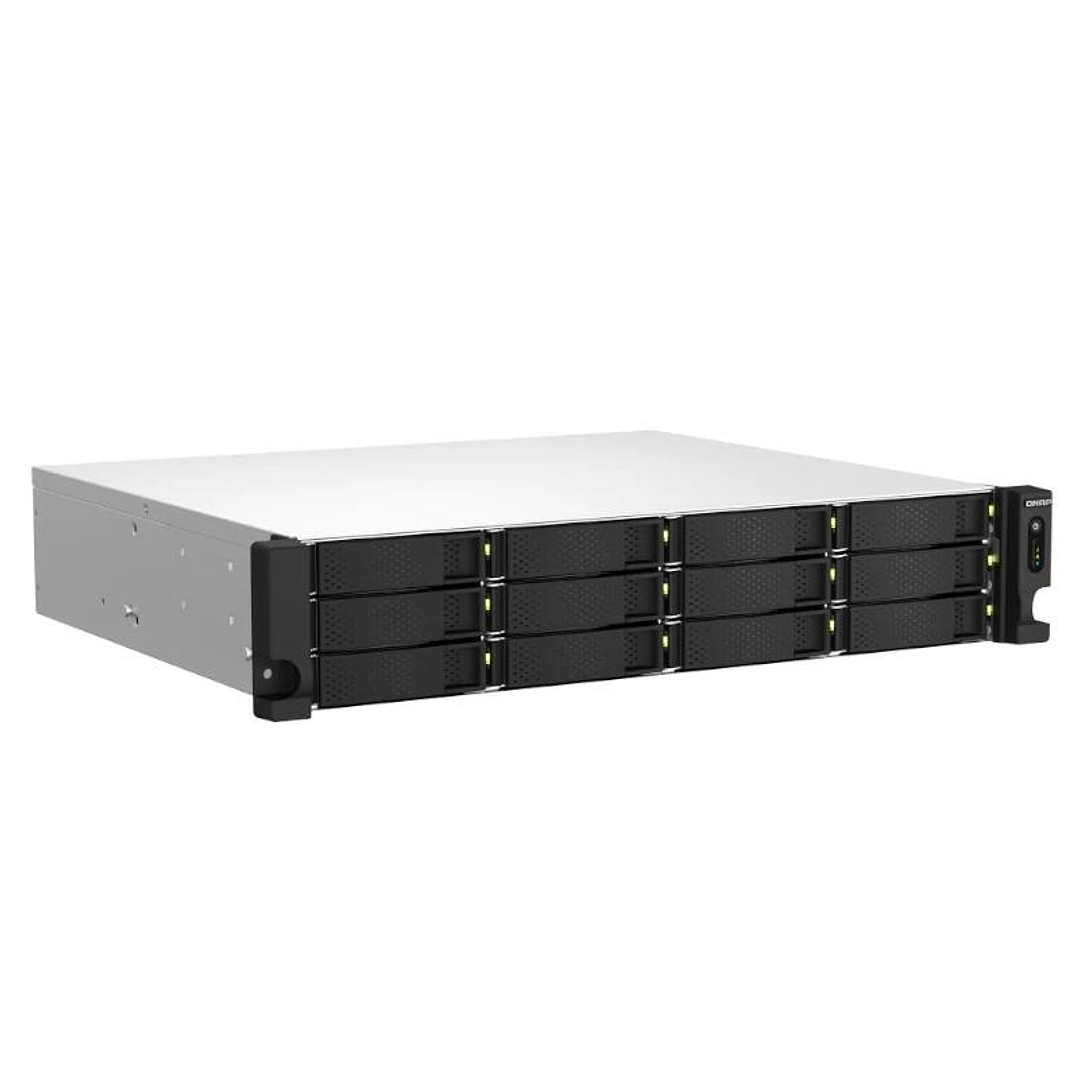 QNAP TS-1264U-RP-8G NAS 12XHDD-Bay 2x2.5GbE 1