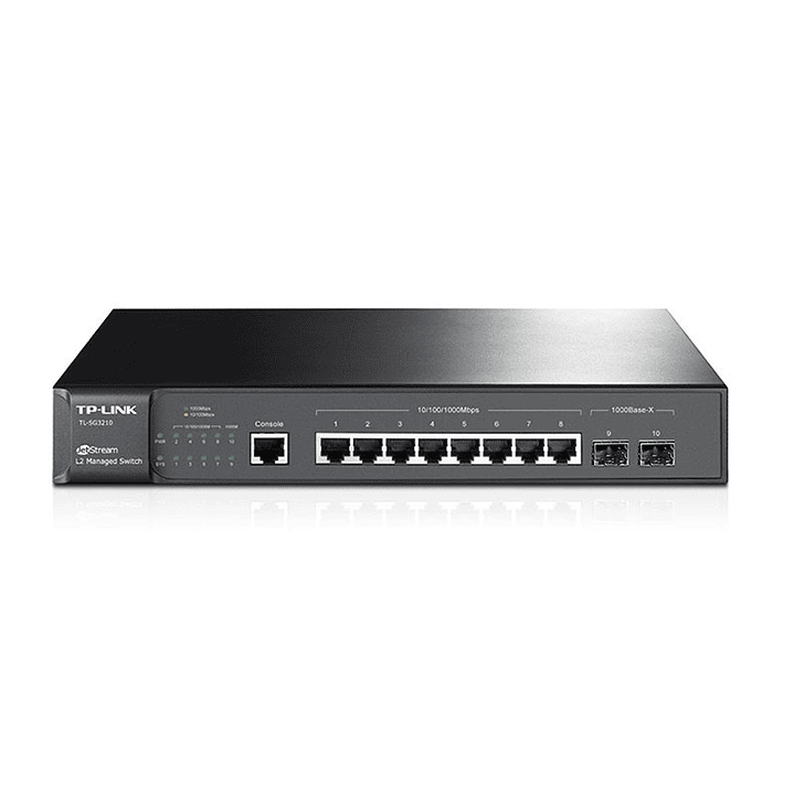 TP-Link SG3210 JetStream Switch L2 8xGb+2Slots 1