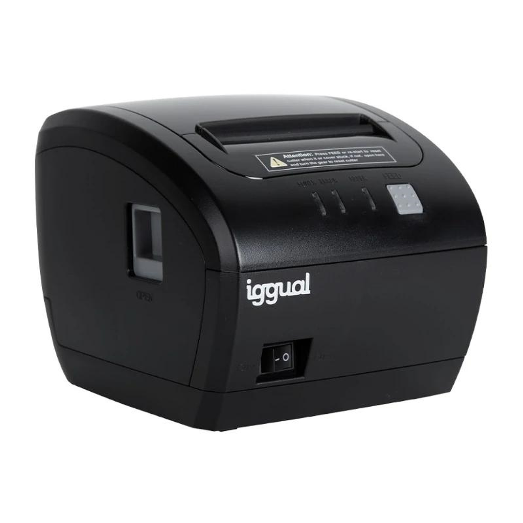 iggual Impresora térmica TP EASY 80 USB+RJ11 WiFi 1