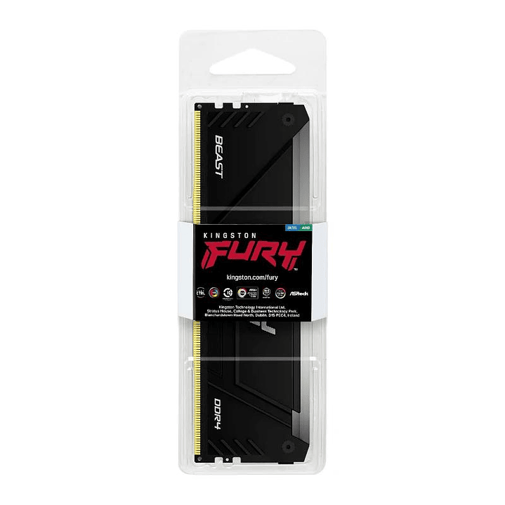 Kingston Fury Beast KF432C16BB2A/8 8GB DDR4 3200M 3