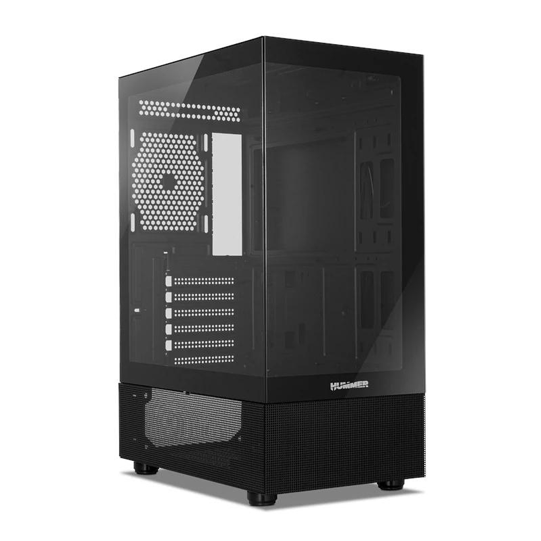 NOX Caja semitorre Hummer Vision negra 1