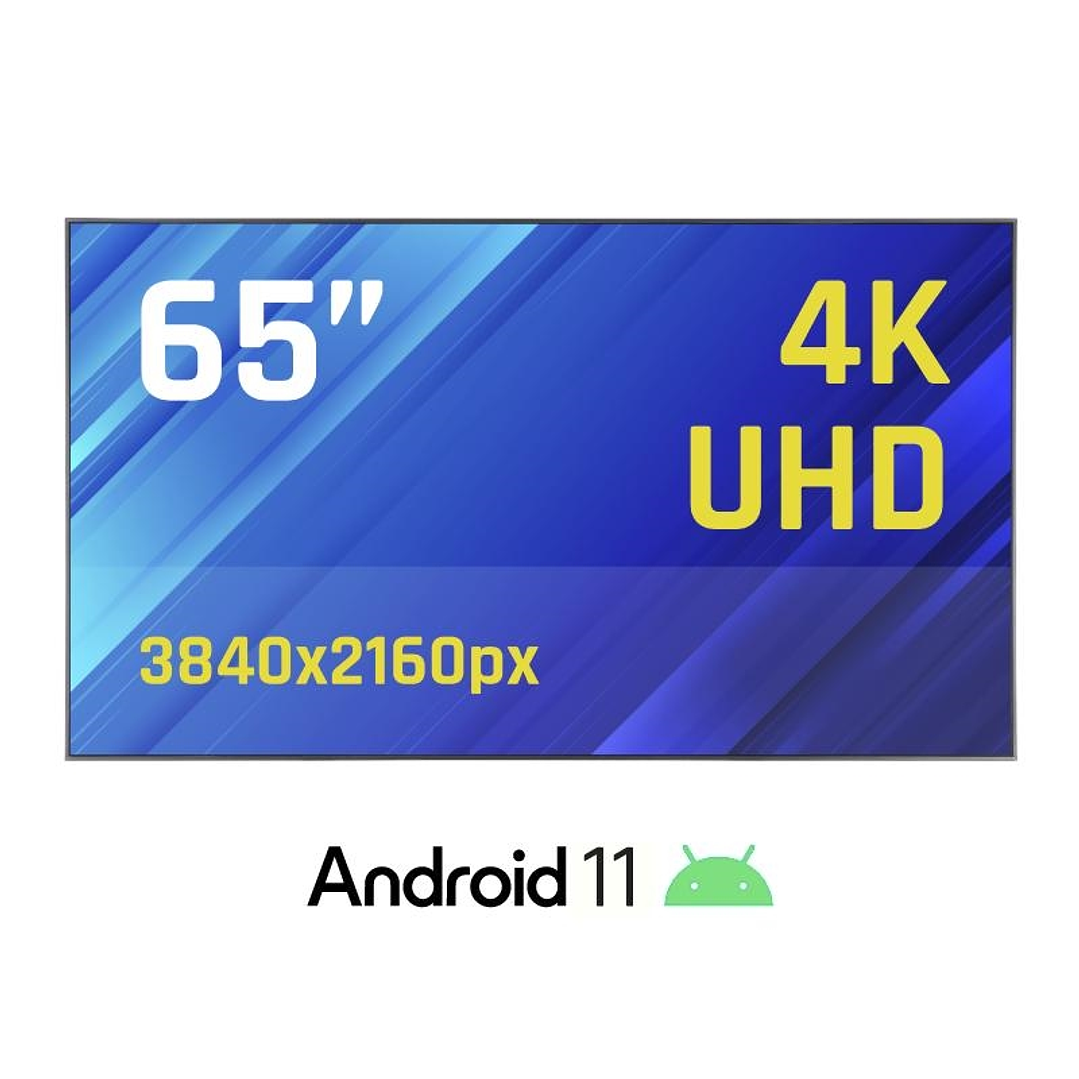 iggual Pantalla señalización 4K 65