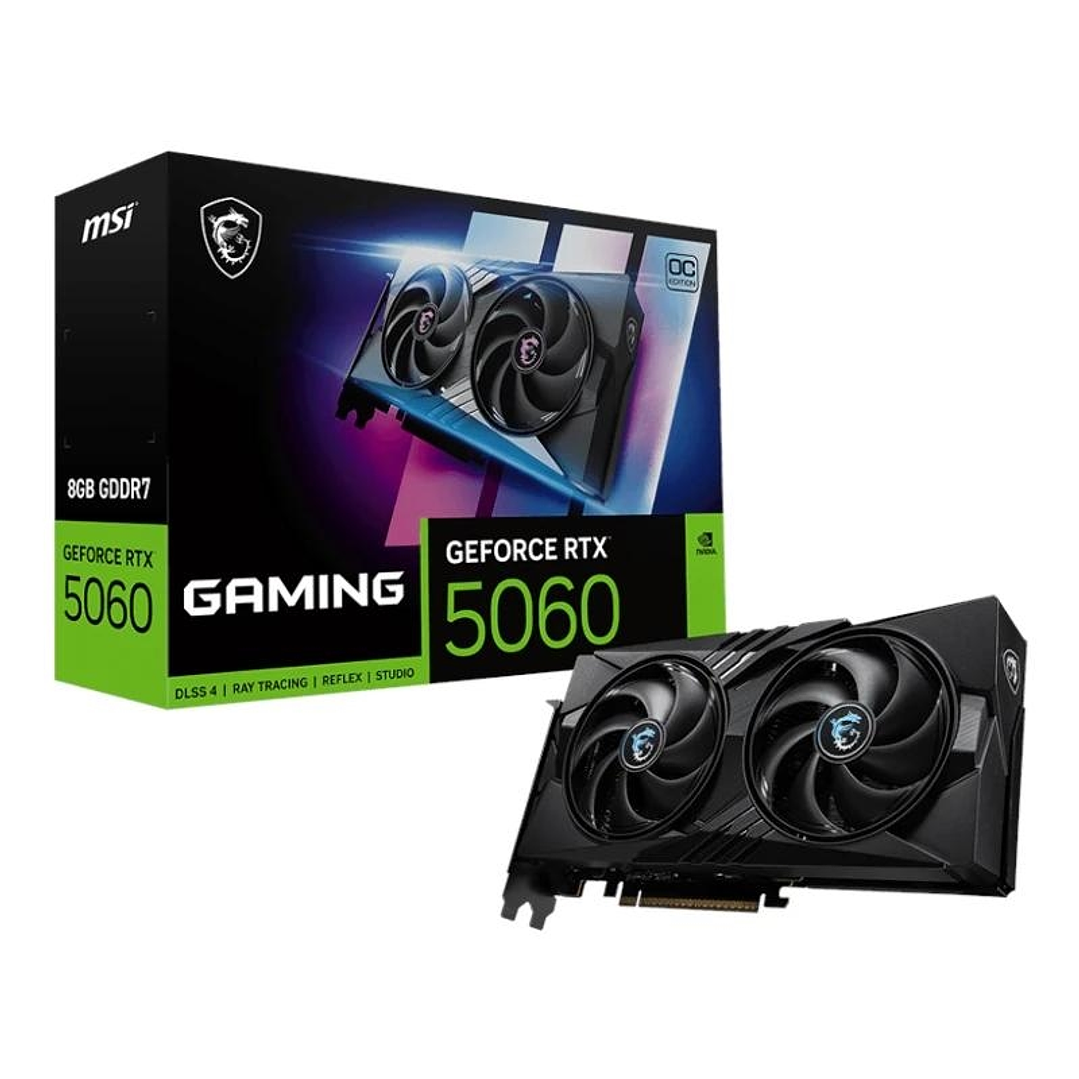 MSI VGA NVIDIA RTX 5060 8G GAMING OC DDR7 1