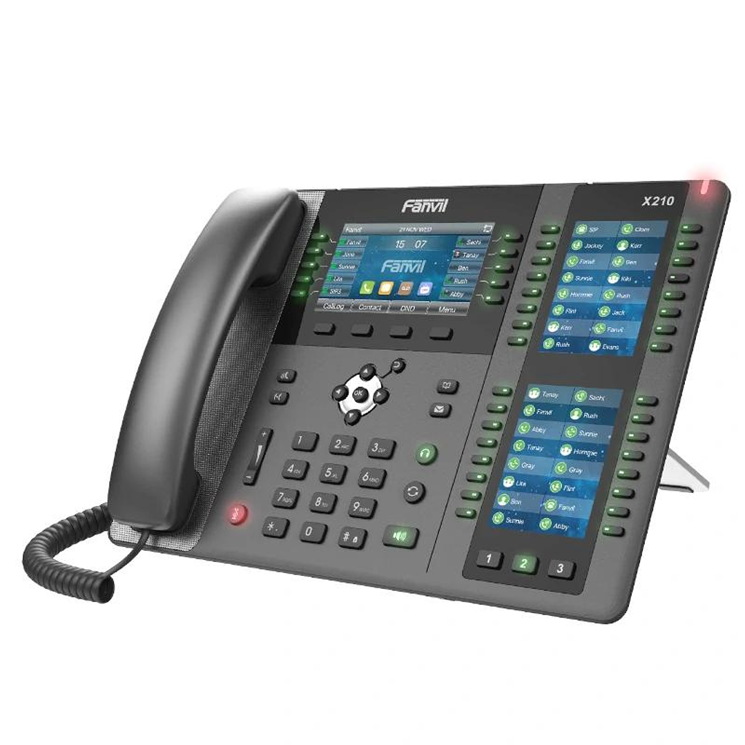 Fanvil X210, 20 líneas SIP, 106 teclas DSS 2