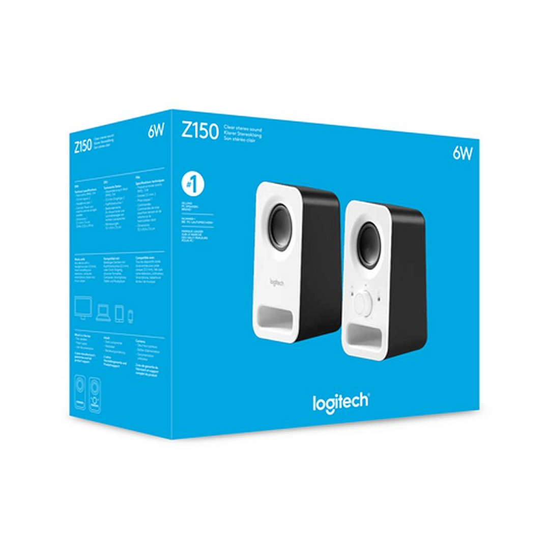 Logitech Altavoz 2.0 Z150 Blanco 3