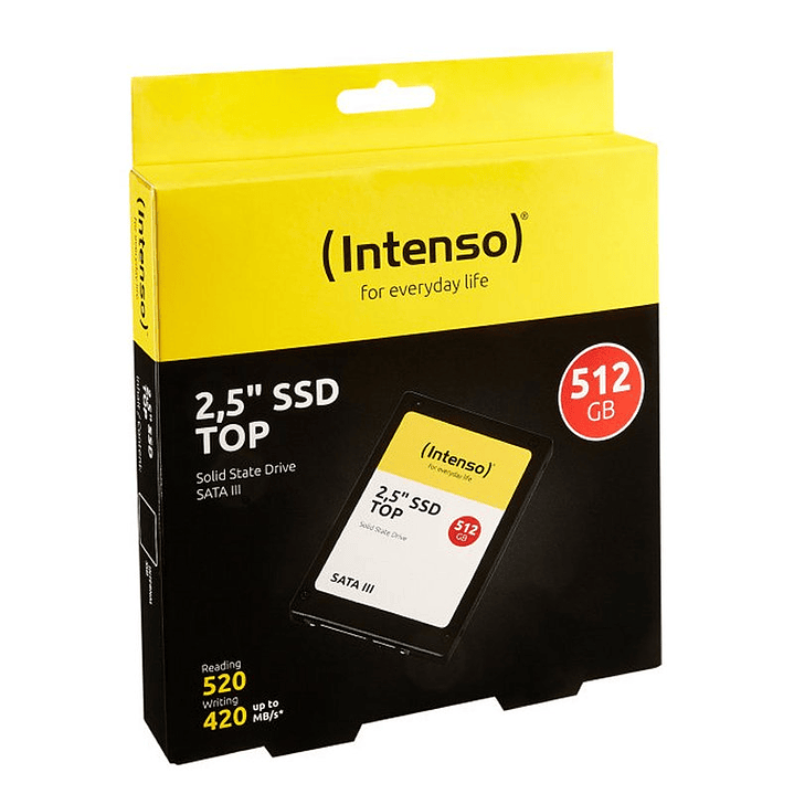 Intenso 3812450 Top SSD 512GB 2.5