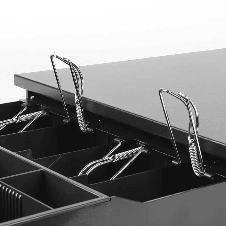 iggual Cajón portamonedas IRON-20 42cm 4+8 negro 4