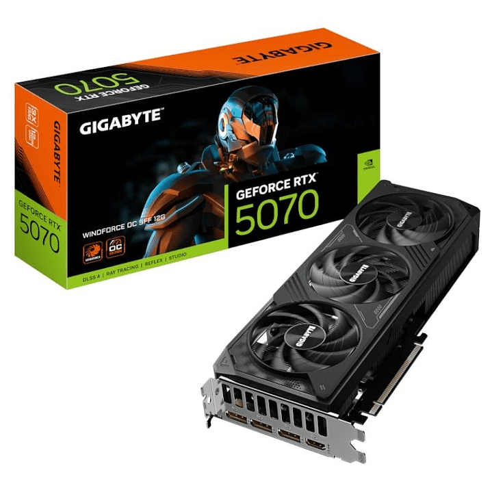 Gigabyte VGA NVIDIA RTX 5070 WF3 OC 12GB  DDR7 1
