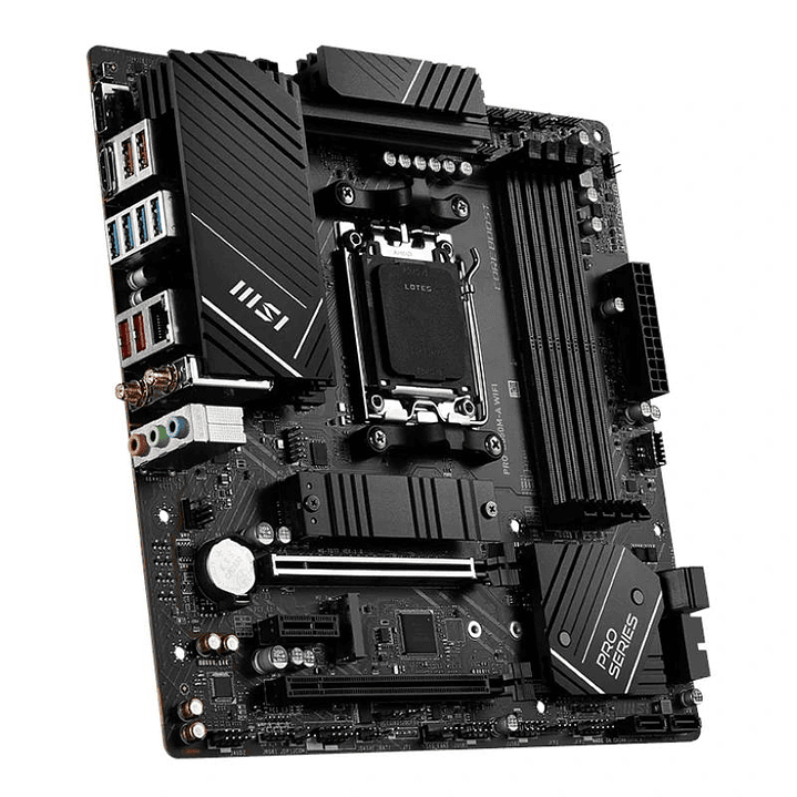 MSI Placa Base PRO B650M-A WIFI mATX AM5 3