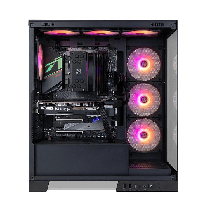 NOX Semitorre HUMMERGLOCK Negra 2