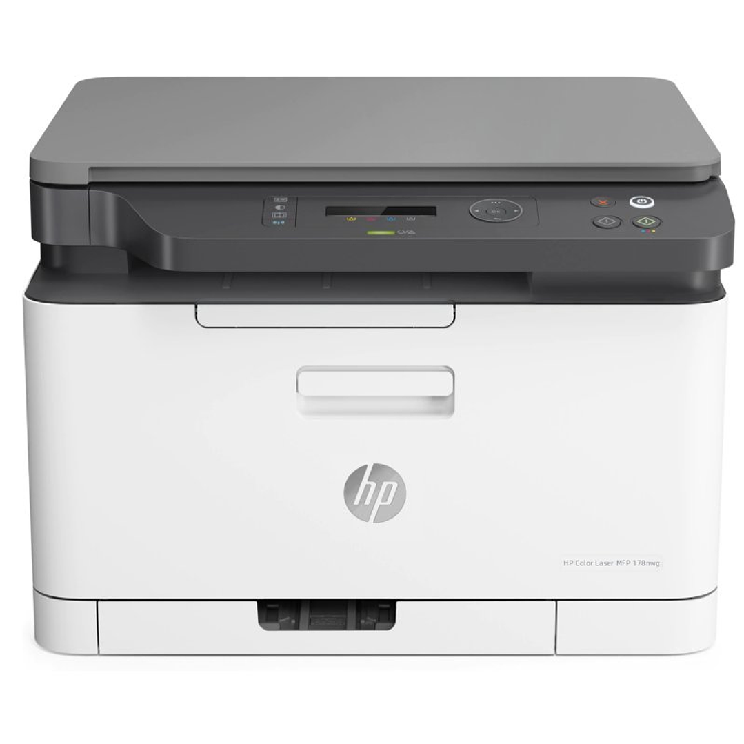 HP Multifunción Láser Color 178NW WiFi/ Blanca 3