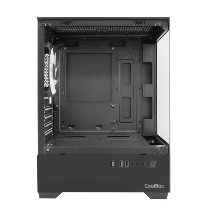 Coolbox Caja Gaming MATX GM200 V.Lite S.FTE ARGB N 3